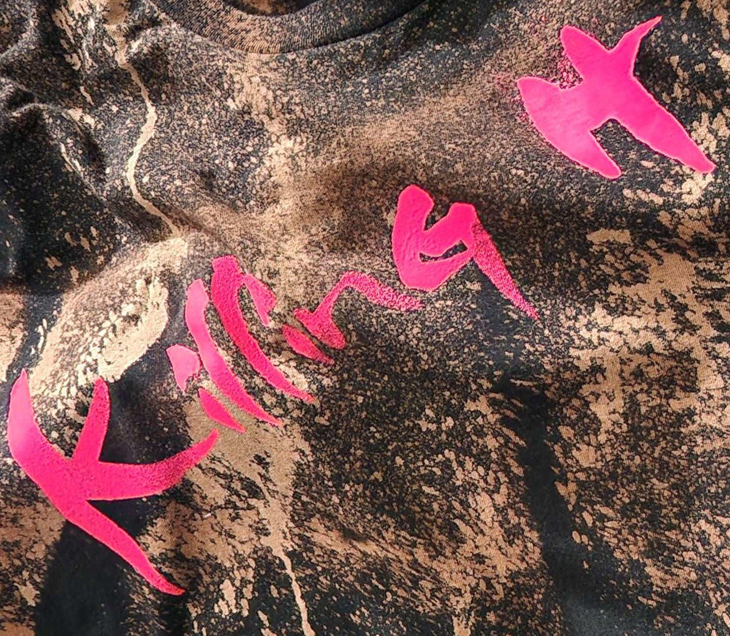 Bleach Splatter Killing It Tee