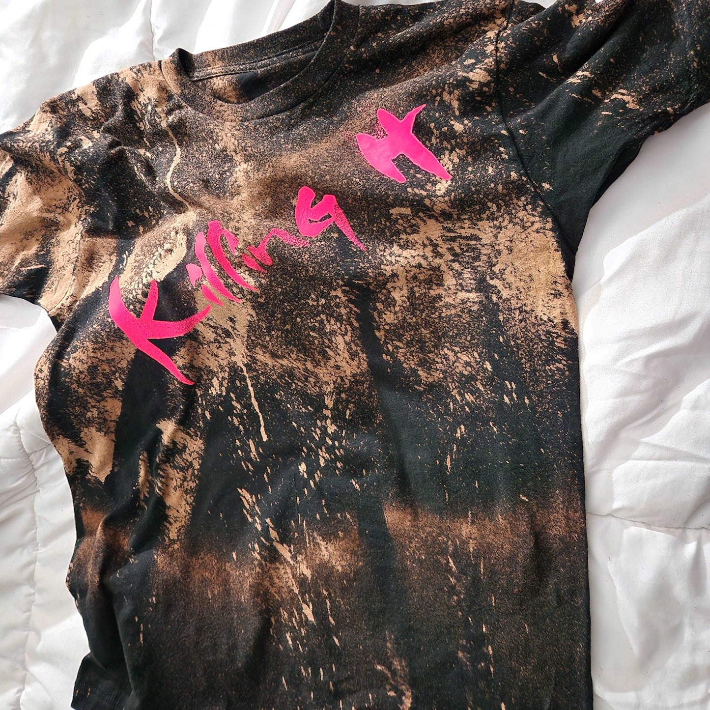 Bleach Splatter Killing It Tee