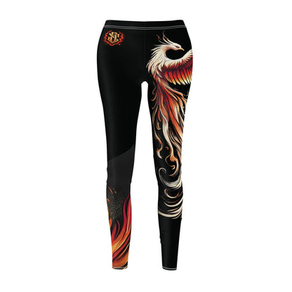 Leggings - Inspiring Phoenix Rising from the Ashes Design