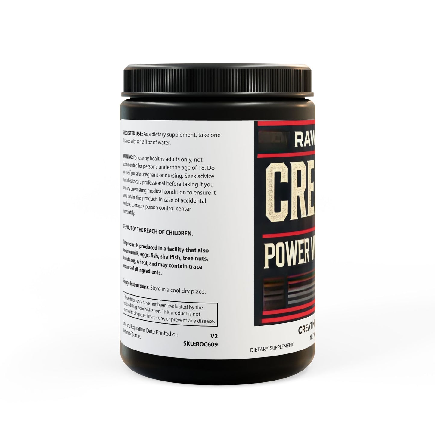 Raw Force Creatine(300g, 10.58oz)