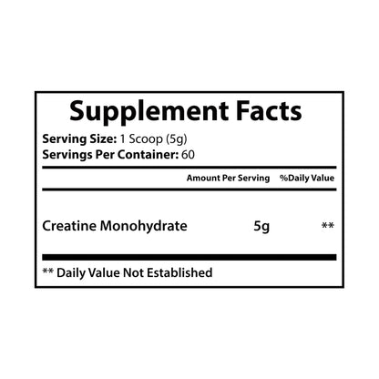 Raw Force Creatine(300g, 10.58oz)