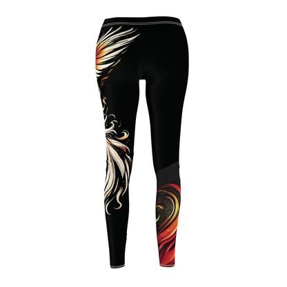 Leggings - Inspiring Phoenix Rising from the Ashes Design
