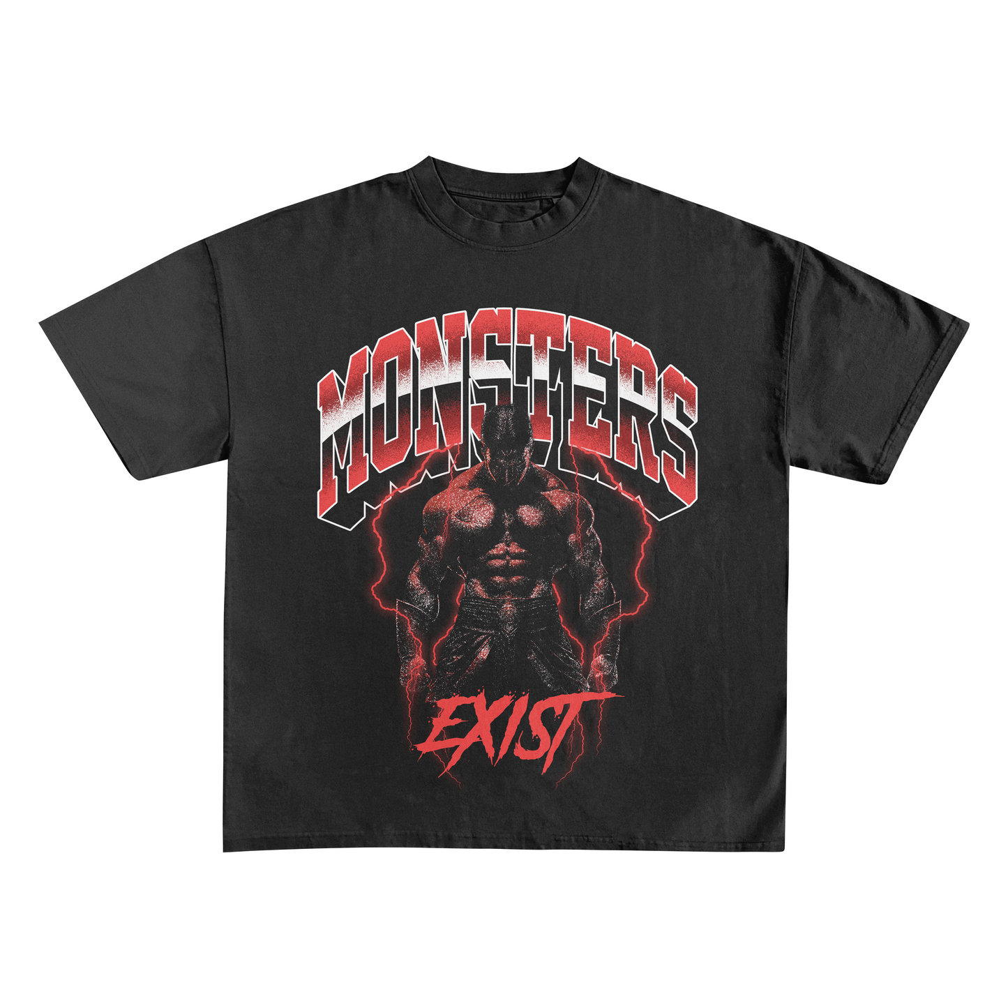 Monsters Exist tee