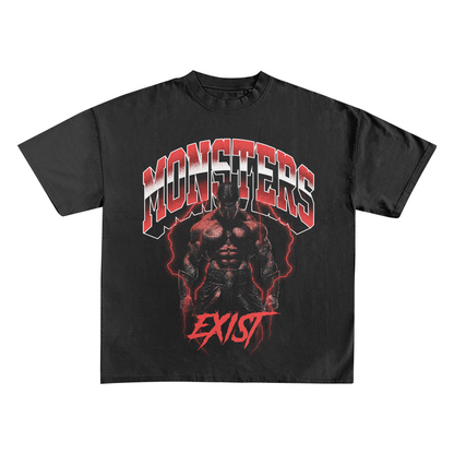 Monsters Exist tee