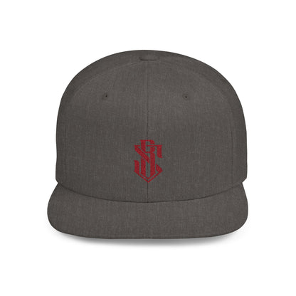 Strongbox logo Flat Bill Snapback