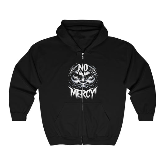 No Mercy Heavy Full Zip Hooded Sweatshirt