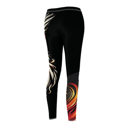Leggings - Inspiring Phoenix Rising from the Ashes Design