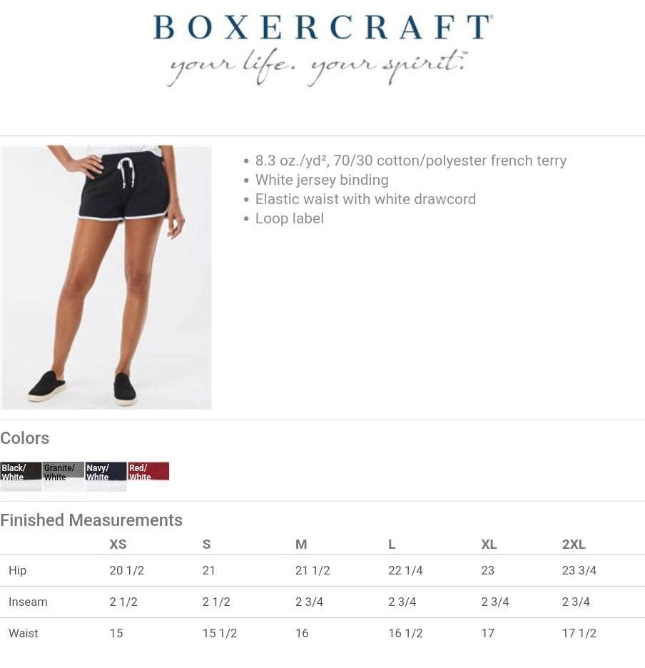 Strongbox Apparel's Ladies Shorts